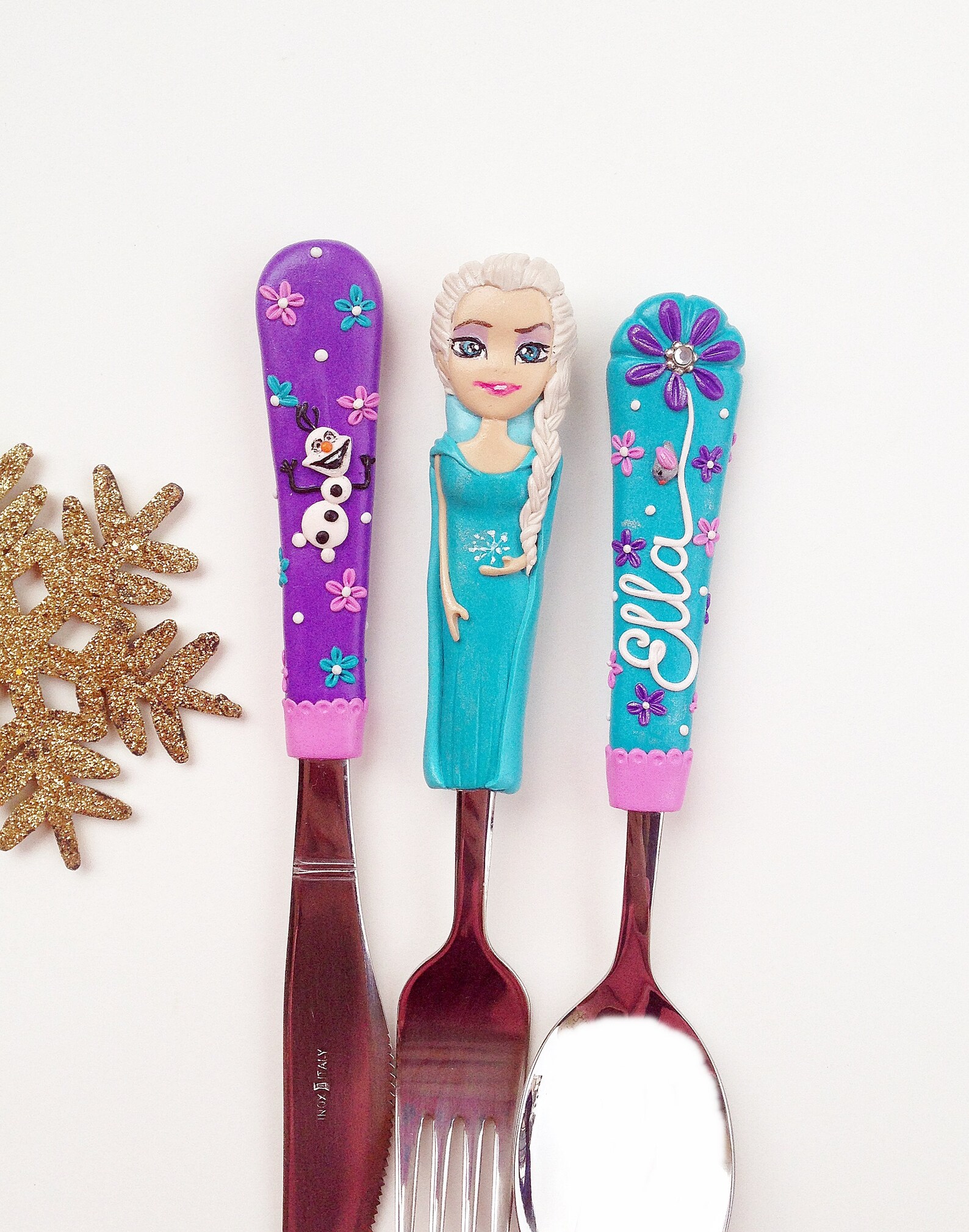 Frozen Silverware Birthday Gift for Girl Personalized Spoon Etsy