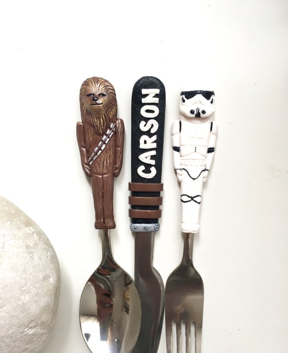 Personalized Star Wars Cutlery Gift For Teens Storm Trooper Etsy