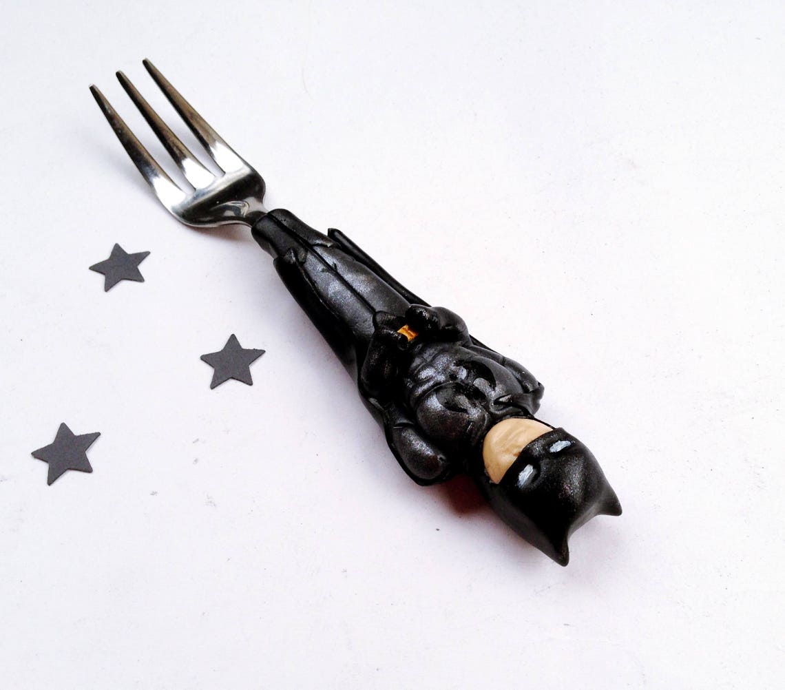 Batman Spoon or fork Cool Fan Gifts for Boy Boyfriend Batman Etsy