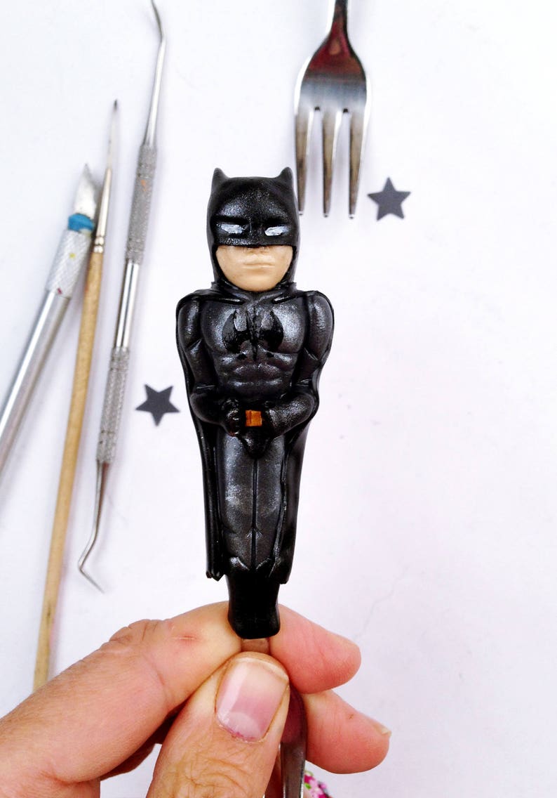 Batman Spoon or fork Cool Fan Gifts for Boy Boyfriend Batman Etsy