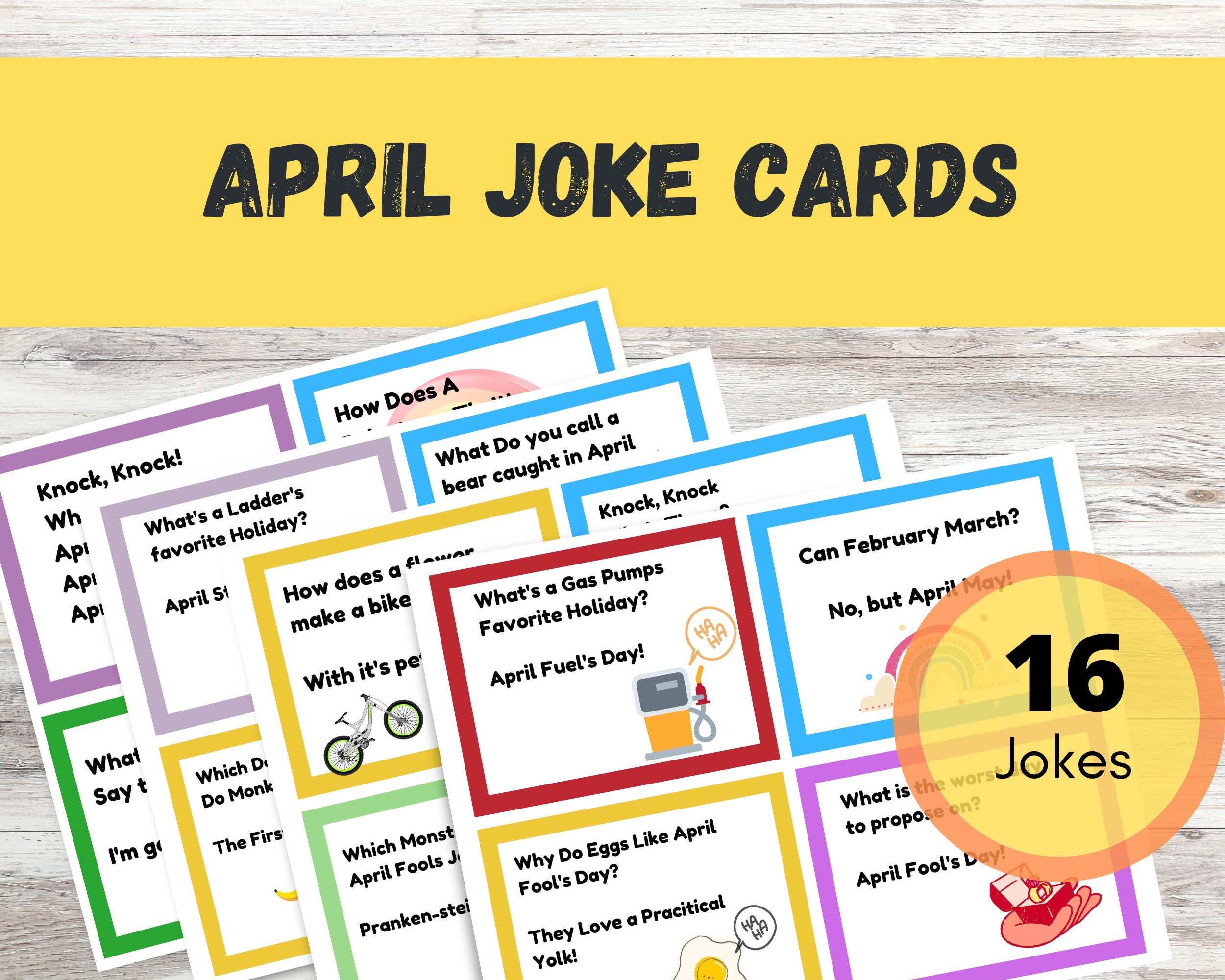 April Lunchbox Joke Cards April Fool's - Etsy April Lunchbox Joke Cards April Fool's - Etsy