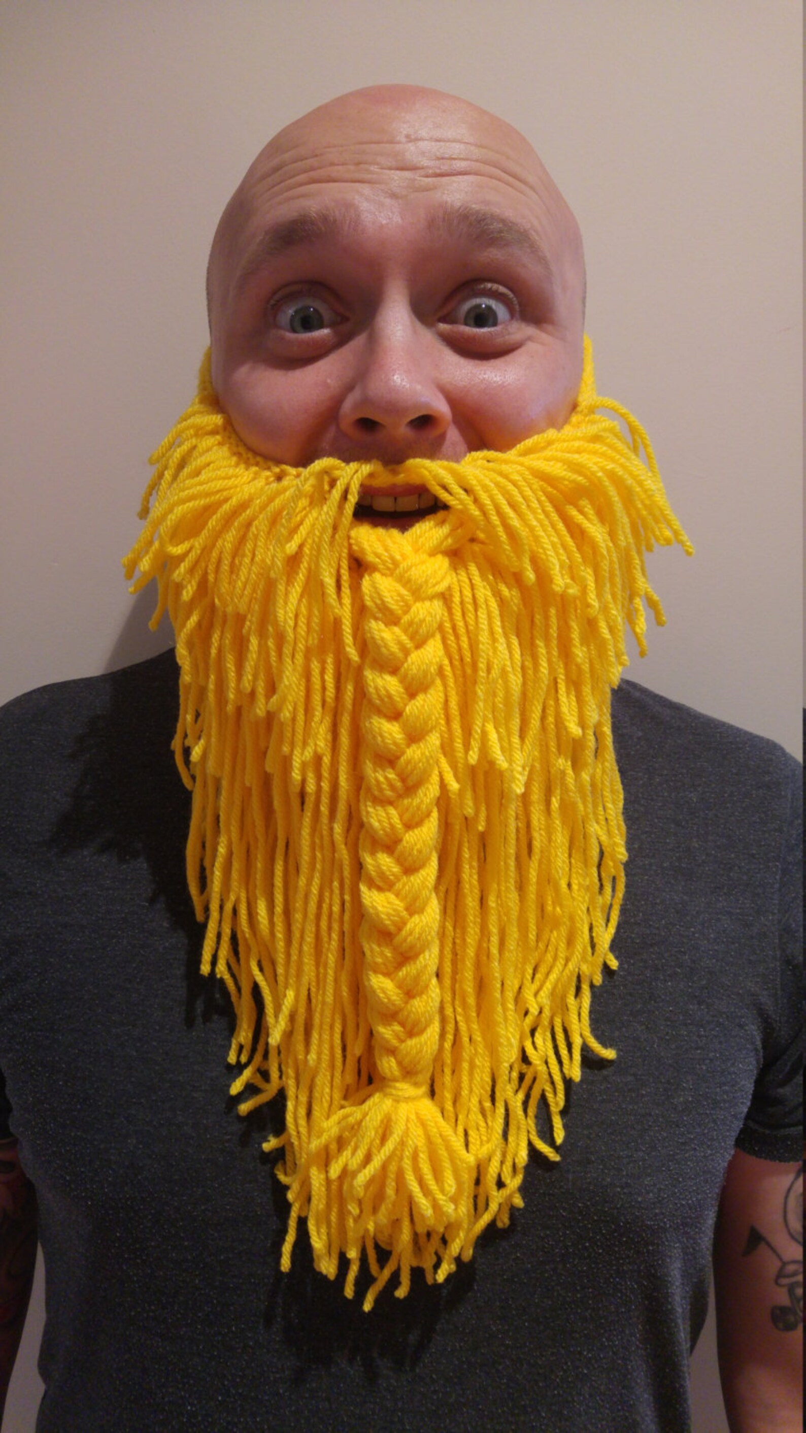Knitted Beard. Knitted Viking Beard. Cosplay. Fancy Dress. Etsy