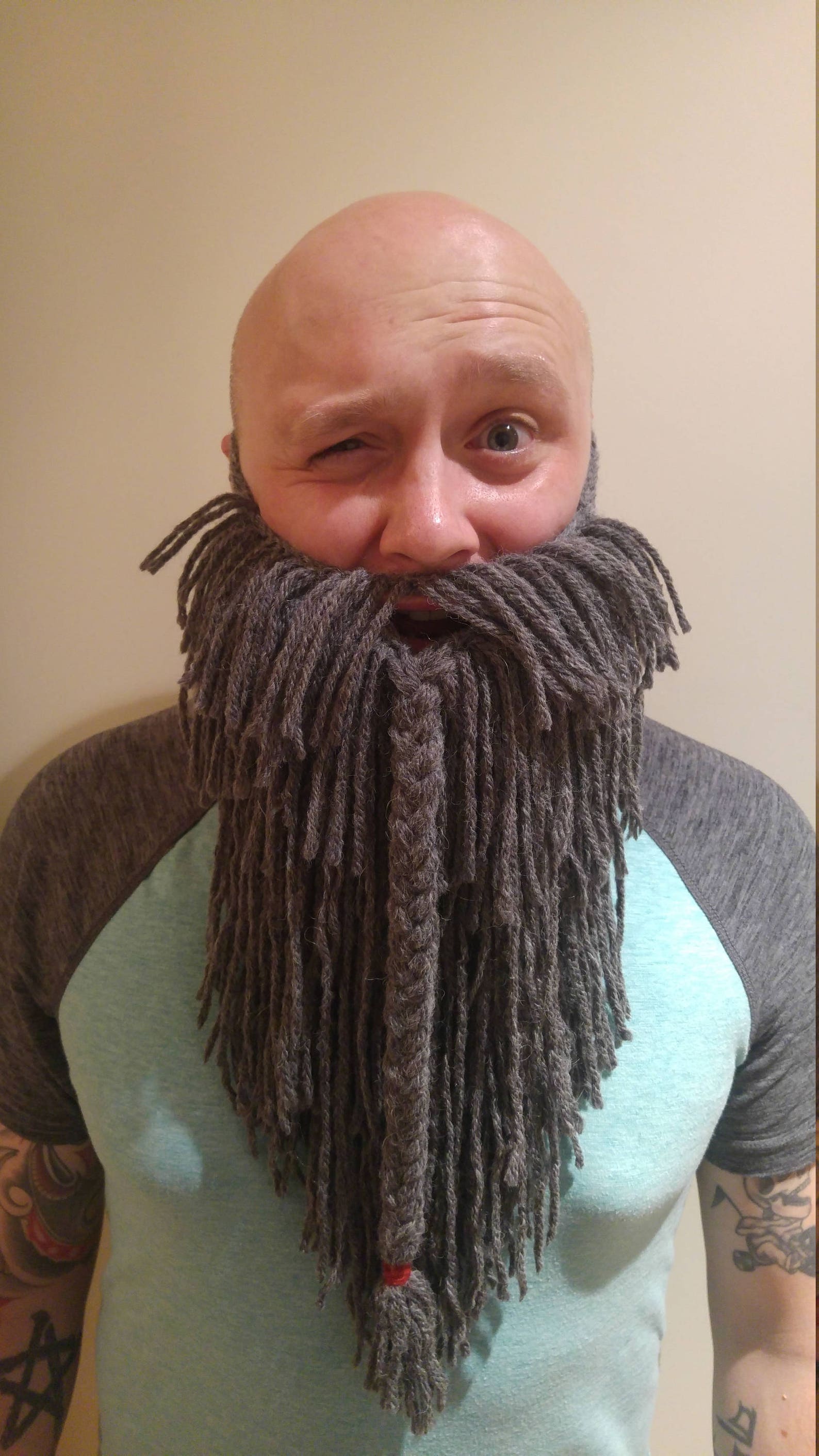 Knitted Beard. Knitted Viking Beard. Cosplay. Fancy Dress. Etsy