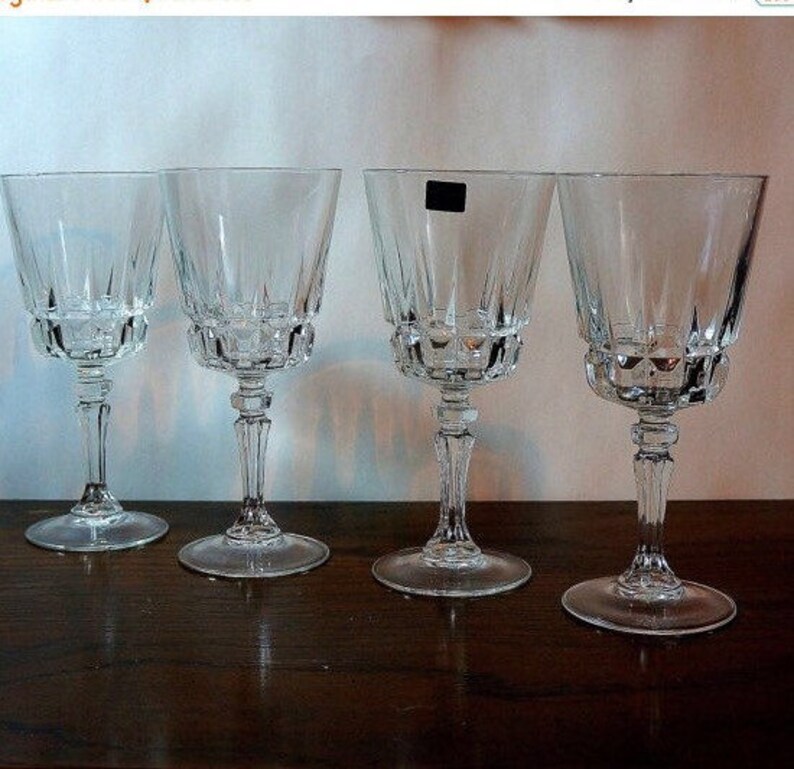 Wine Glasses Lady Victoria Chantelle Cristal Etsy