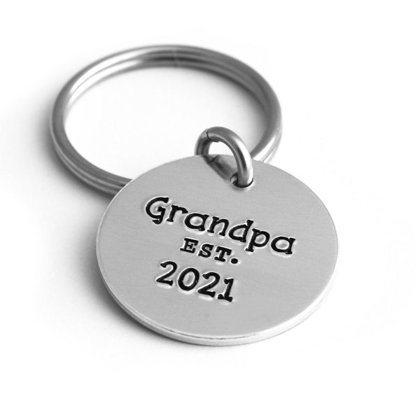 Grandpa Keychain Etsy