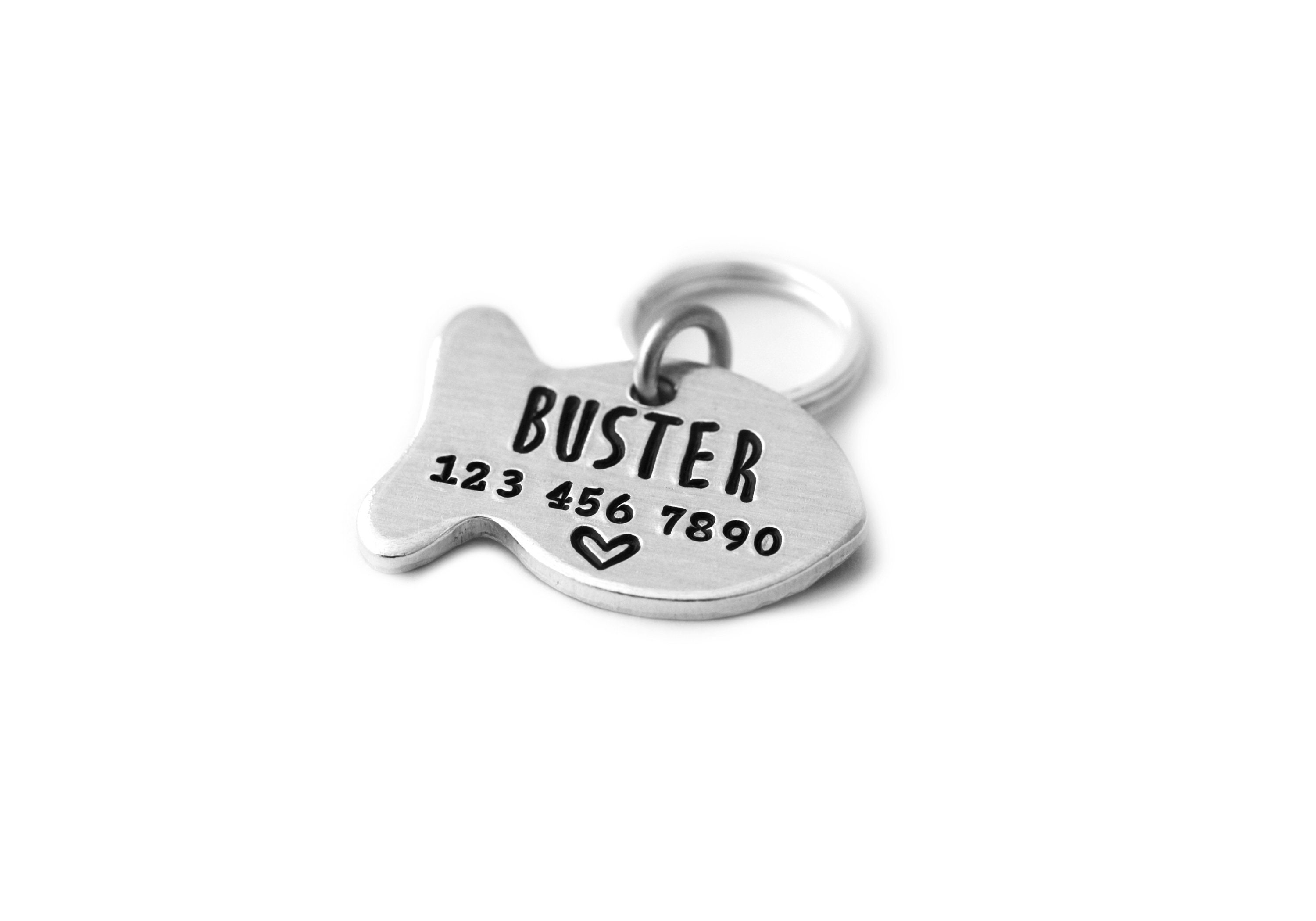 Personalized Cat Tag Engraved Cat Tag ID Tag For New Pet Etsy