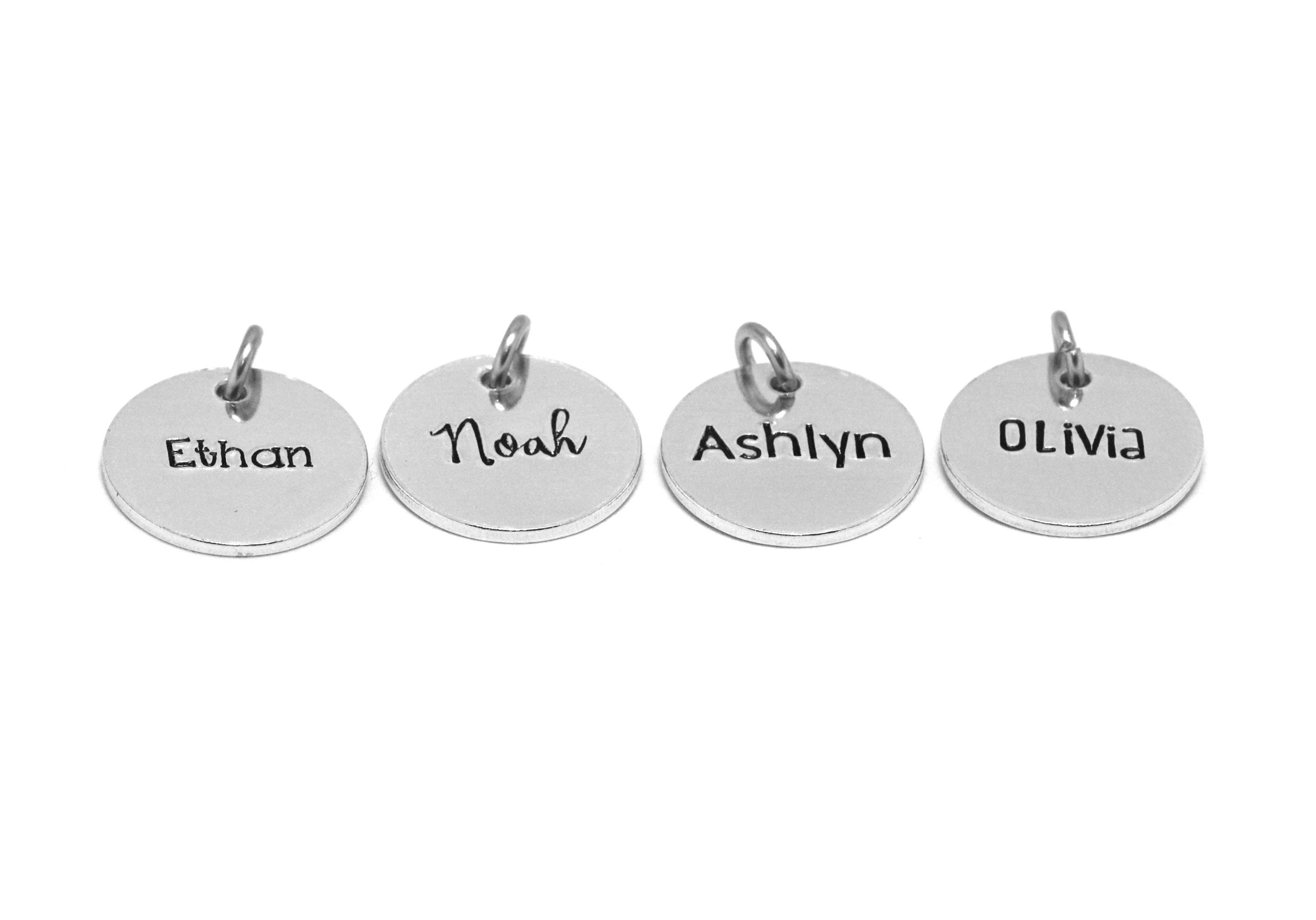 ADD ON Personalized Charm Name Charm Charm Only Etsy