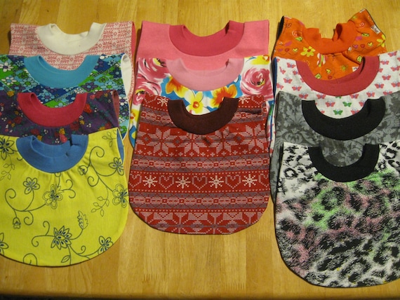 over the head bibs for babies