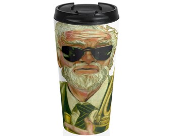 Stainless Steel The Trombonist Travel Mug