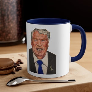 11oz Ceramic Coach John Madden Mug | NFL Legend Coffee Cup | Perfect Gift for Football Fans