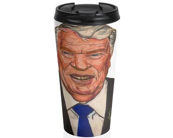 Stainless Steel Coach John Madden Travel Mug