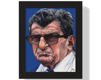 Ingelijste verticale Joepa-poster