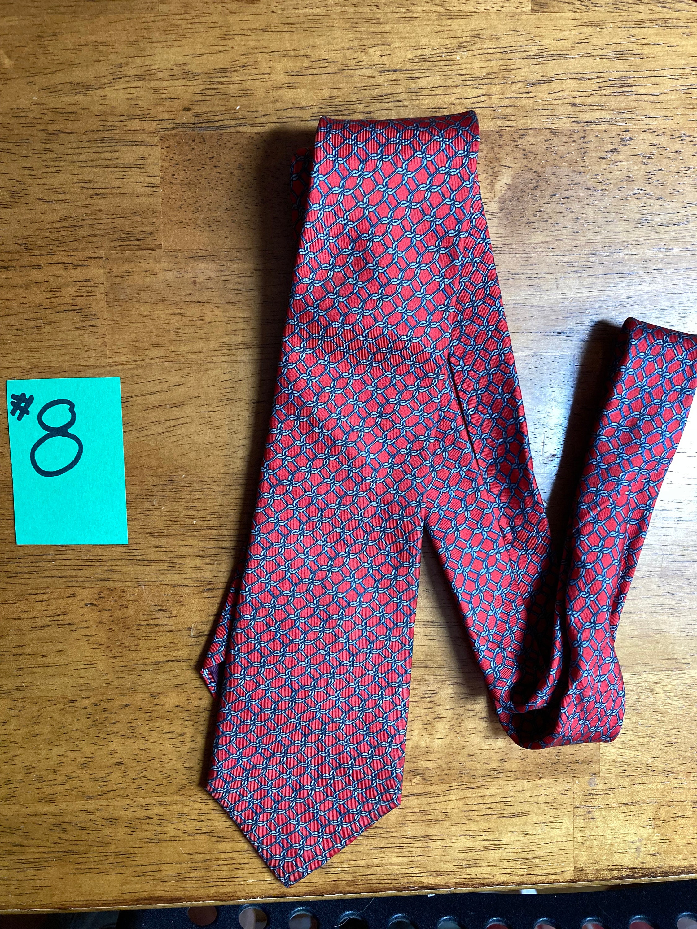 Brooks Brothers Makers 100% Men Silk Ties Multi Color Lot Of 4  Lot of 5 Brooks Brothers Makers Striped Partnered Ties-100% Silk Handmade In USA main image 1