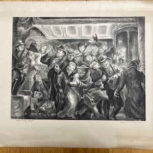 Don Freeman created this 1934 lithograph as a commission for the Public Works of Art Project, a New Deal program that celebrated America