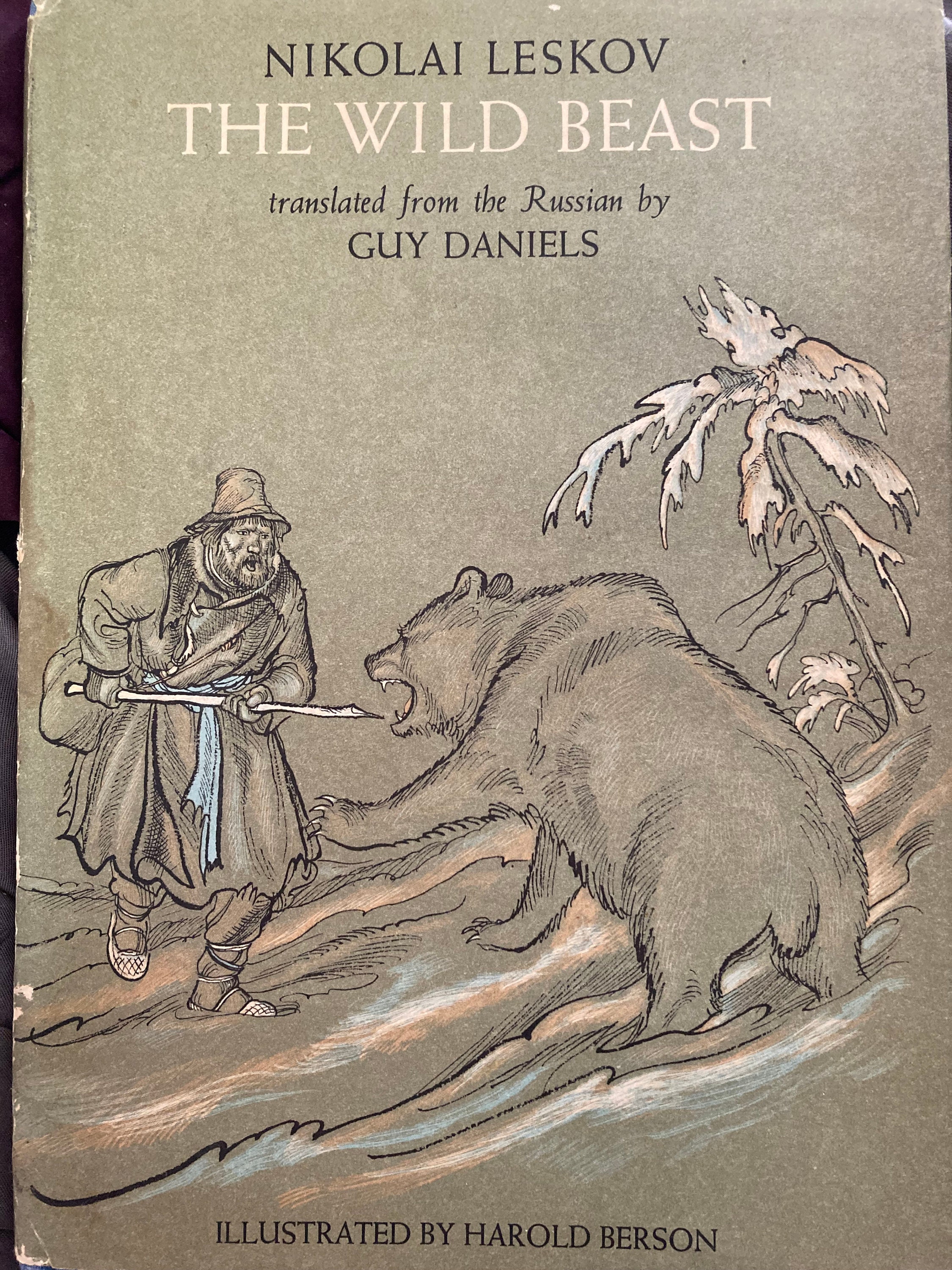 1968 book "The Wild Beast" speaks unironically about Russian love of freedom and how both kindness and courage are both part of revolution