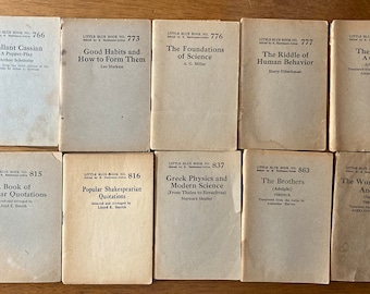 From the 1920s through the 1970s, a half-billion Little Blue Books purveyed the knowledge and literature of the ages a few pages at a time