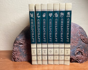 Vintage Childcraft Books Annual Supplements 1970's and 1980's Sold