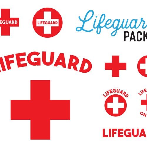 Lifeguard SVG Bundle Lifeguard Graphic Bundle Beach Etsy