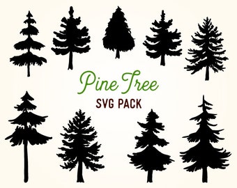 Pine Tree Clipart, Pine Tree png, Vector Pine Tree, Pine Tree Printables, Forest svg, Pine Tree svg, Pine svg, Tree Cutting File