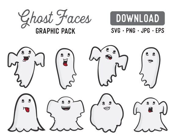 Download Ghost Face Svg Ghost Face Png Ghost Vector Ghost Face Etsy