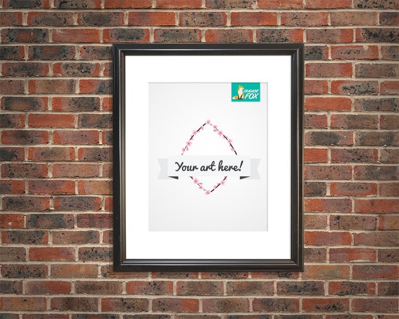 8x10 Frame Mockup Frame Mockup 8x10 Printables Mockup Empty Etsy