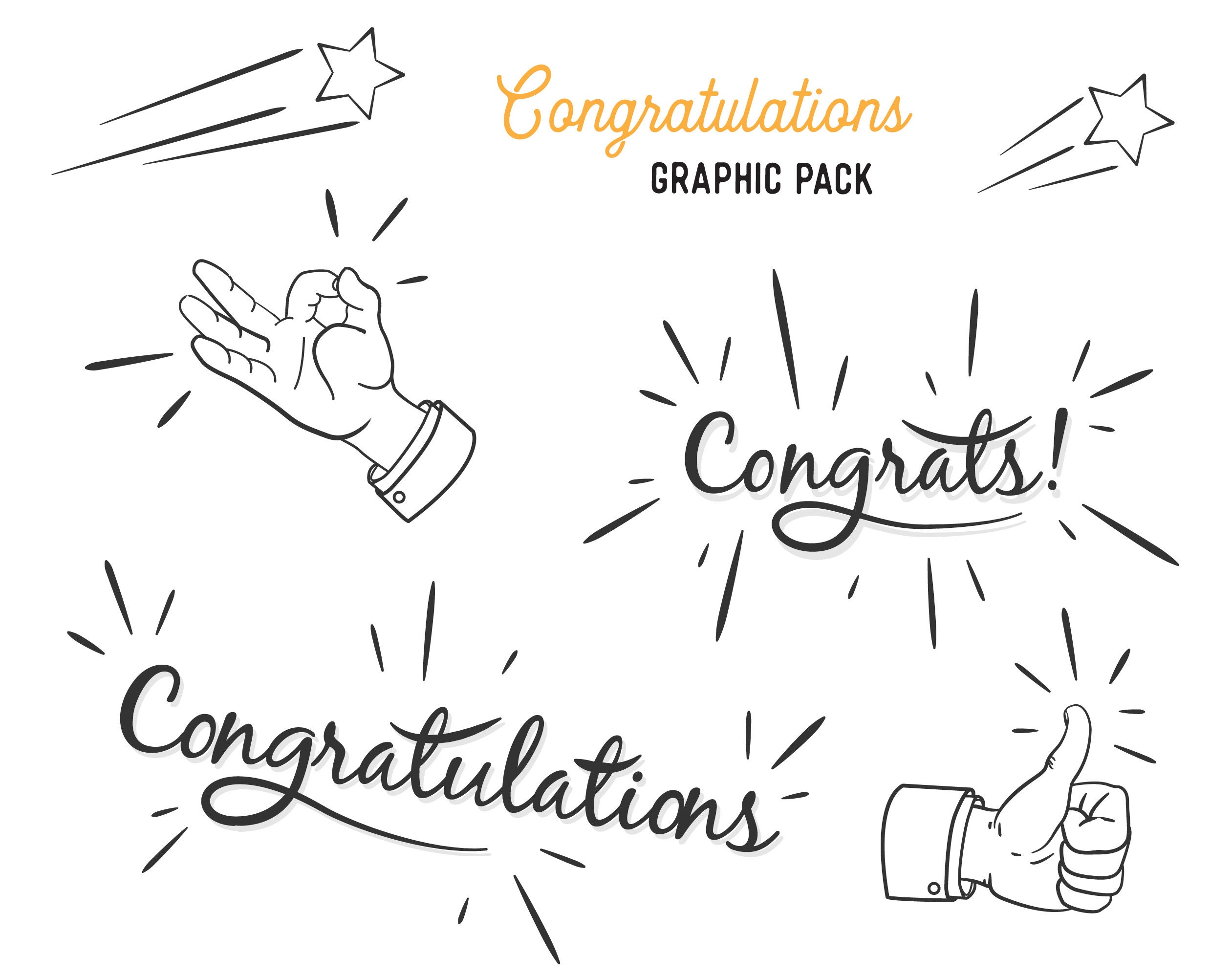 Download Vintage Svg Bundle Thumbs Up Svg Vector Congratulations Etsy
