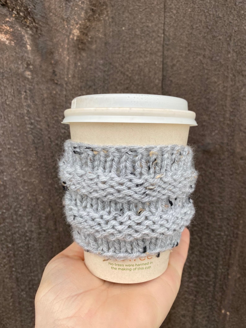 tea cup sleeve hot cup protector Reusable Knit Coffee Cup sleeve coffee cup cozy reusable knit drink sleeve Iced coffee cup protector