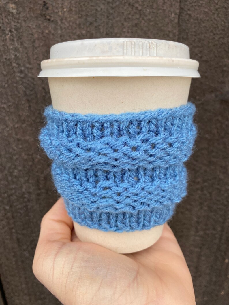 tea cup sleeve hot cup protector Reusable Knit Coffee Cup sleeve coffee cup cozy reusable knit drink sleeve Iced coffee cup protector