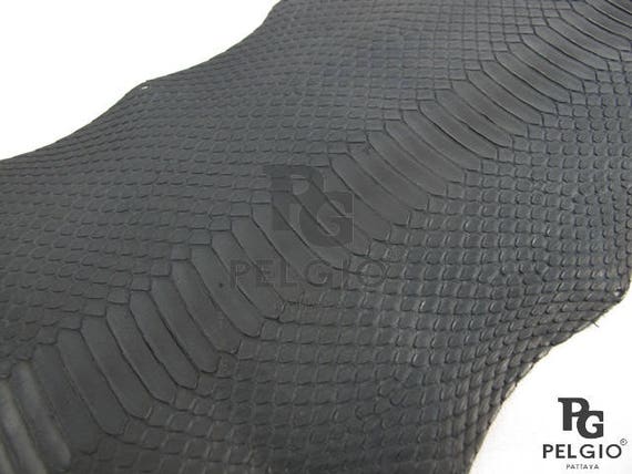 Real Black Stingray Skin Soft Hide Leather Hide Pelt Genuine Shagreen Fish Skin