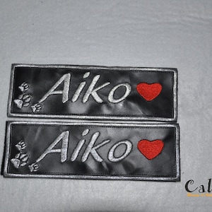 Pair of Custom Patches for JULIUS K9 Harness