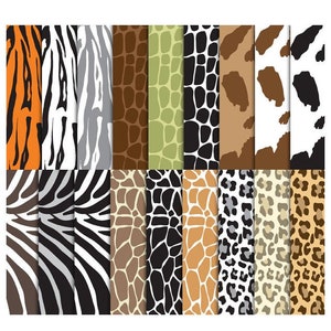 Animal Print Edible Paper