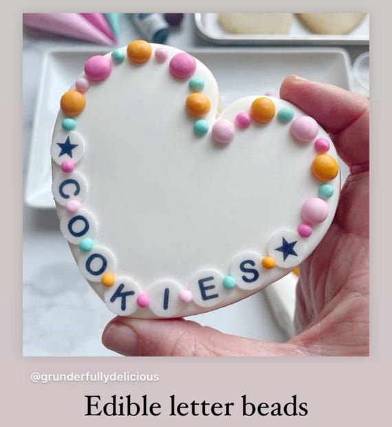 Edible PreCut Friendship Beads Swifties