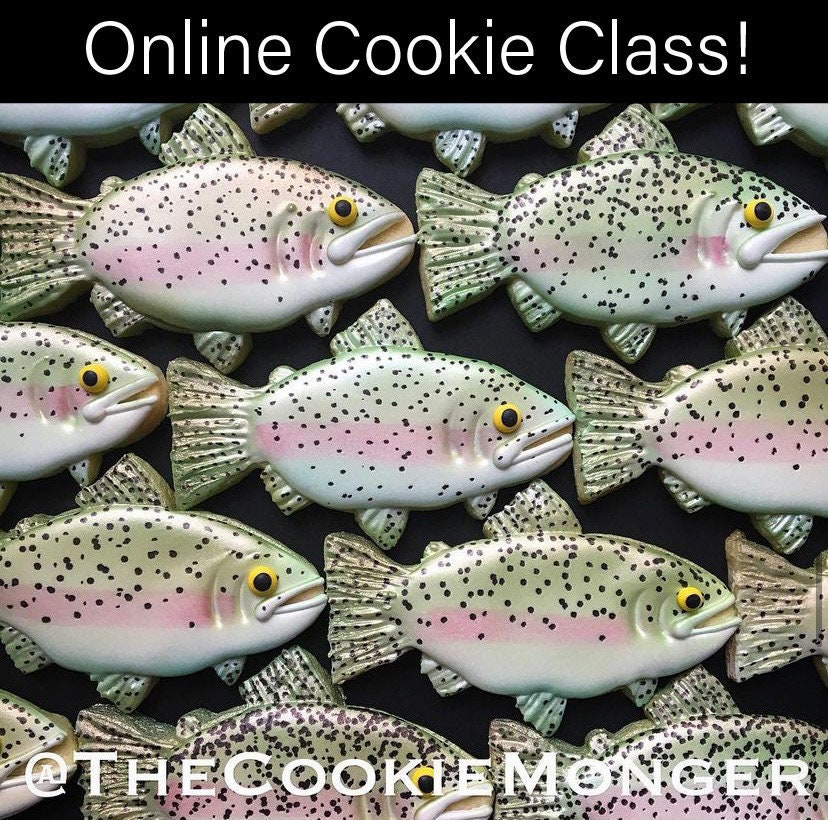 Rainbow Trout Cookie Class--A 6-part Video Class Series