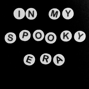 Edible PreCut Friendship Beads Swifties IN MY SPOOKY ERA x7
