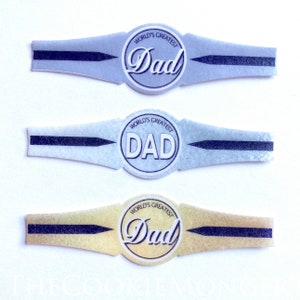 EDIBLE Wafer Paper Cigar Bands