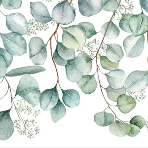 Eucalyptus Swag Edible Paper Cake Wraps