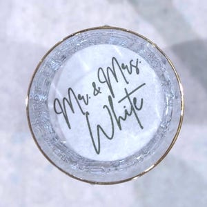 Custom SINGLE DESIGN Edible Drink Toppers--Single Image--Size, Shape and Icing Sheet/Wafer Paper Options Available