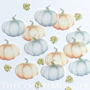 Edible Pre-Cut Wafer Paper Pumpkins