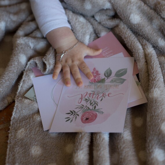 Cartes Etapes Developpement De Bebe Etsy Cartes Etapes Developpement De Bebe Etsy
