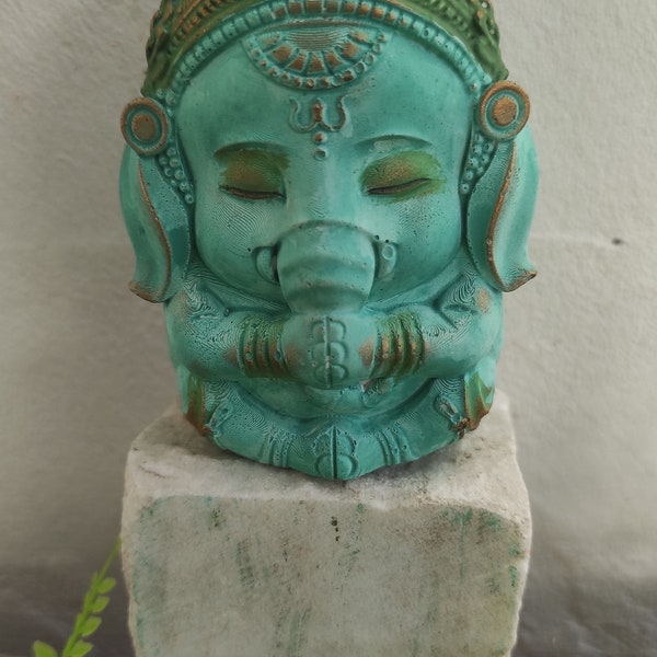 Ganesha, Elefant, Elefantengott, Indien, Skulptur,Deko Indien,Glücksbringer