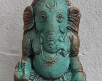 Ganesha, elephant, sculpture, India, elephant god, lucky charm