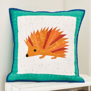 Foundation Paper Pieced Igel Umschlag Rückenkissen Muster