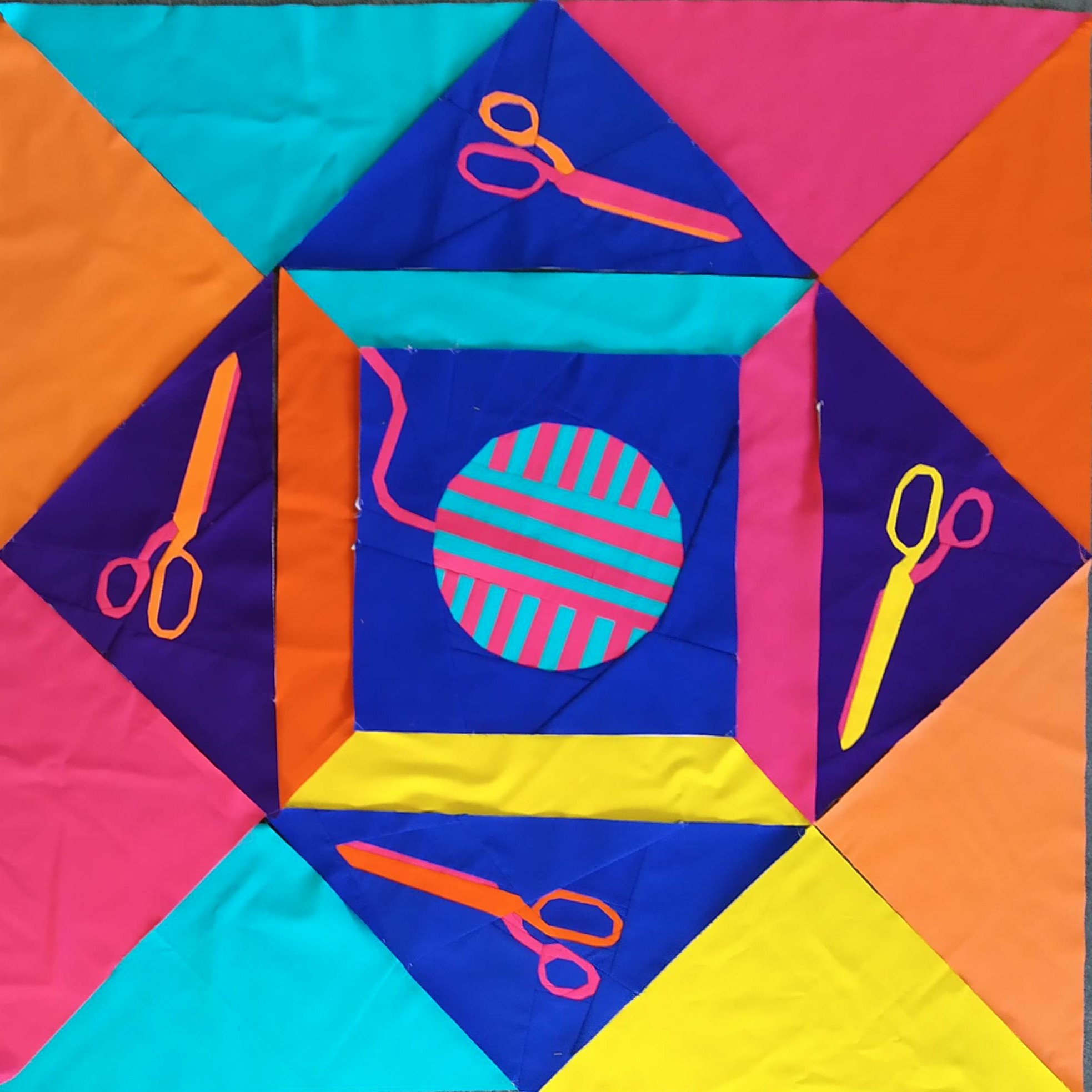 Scissor Foundation Paper Pieced Quilt Pattern Bundle - Etsy