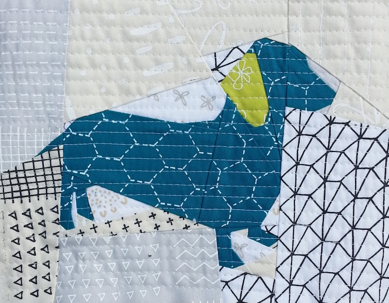 Mini Doxie Dachshund Paper Pieced Quilt Pattern - Etsy