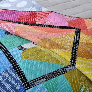 Running Zebra Foundation Paper Pieced Quilt Pattern - Etsy