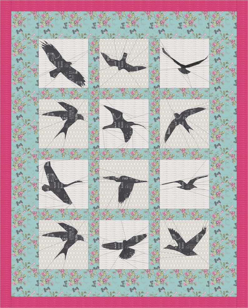 In Flight Quilt Pattern Bundle Etsy Canada