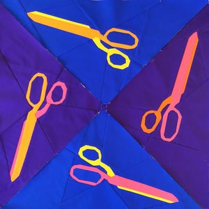 Scissor Foundation Paper Pieced Quilt Pattern Bundle - Etsy