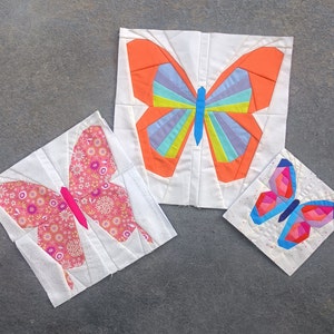 The Butterfly Bundle- A Collection of Foundation Paper Pieced Butterfly Patterns