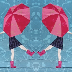 Ballerina- A Paper Pieced Quilt Pattern - Etsy Ballerina- A Paper Pieced Quilt Pattern - Etsy