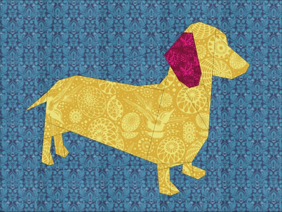 Dachshund quilt hotsell